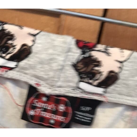Santa's Treasures Women's Sleep Pajama Lounge pants English Bull Dog Size small - Picture 6 of 8